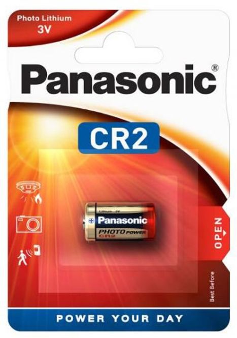 Hovedbilde Batteri Panasonic CR2 Photo Lithium