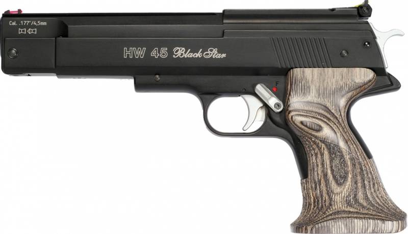 Weihrauch HW45 Black Star Luftpistol 4,5mm
